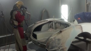 Paint Removal with Plastic Media Blasting